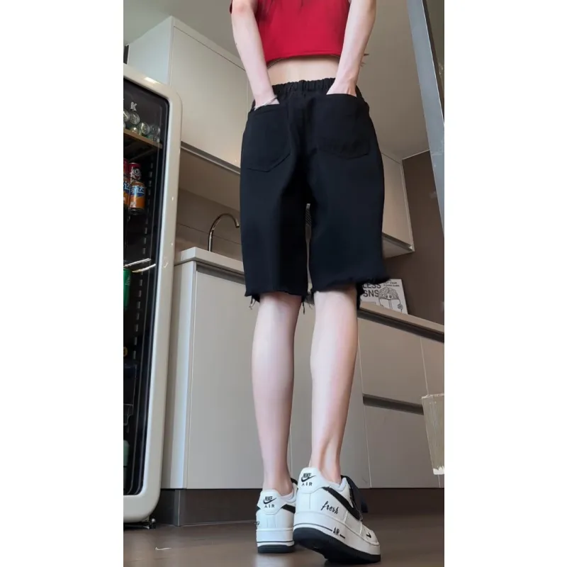 Ordifen Denim Shorts Women's-6