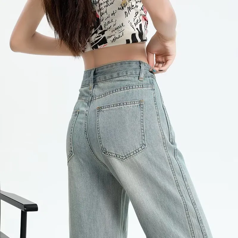 Ordifen Jeans Women's Light Blue-1