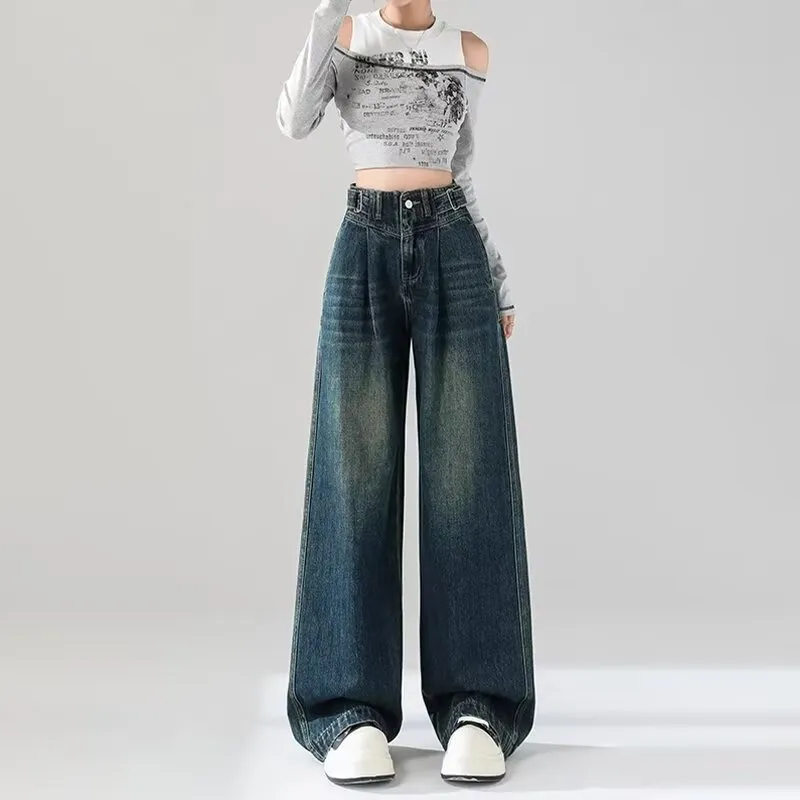 Ordifen Jeans Women's Vintage Blue-3