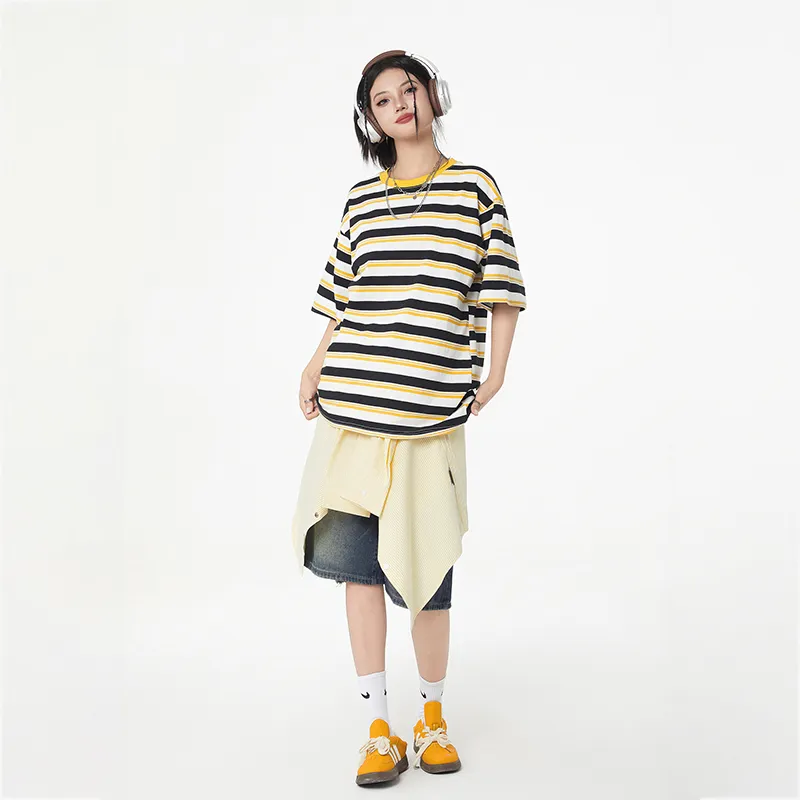 Ordifen Drop Shoulder Sleeve T Shirt Unisex-3