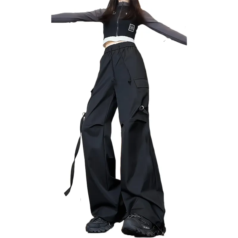 Ordifen Cargo Pants Women's Black-4