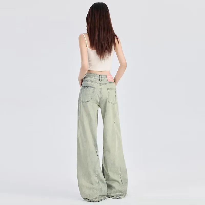 Ordifen Jeans Women's Light Blue-0