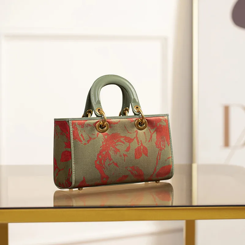 Liang Jin Ji 100% Mulberry Silk One Shoulder Handbag Medium Size Women's Multicolor-11