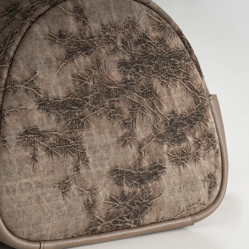 Liang Jin Ji Mulberry Silk Backpack Medium Size Women's Multicolor-7
