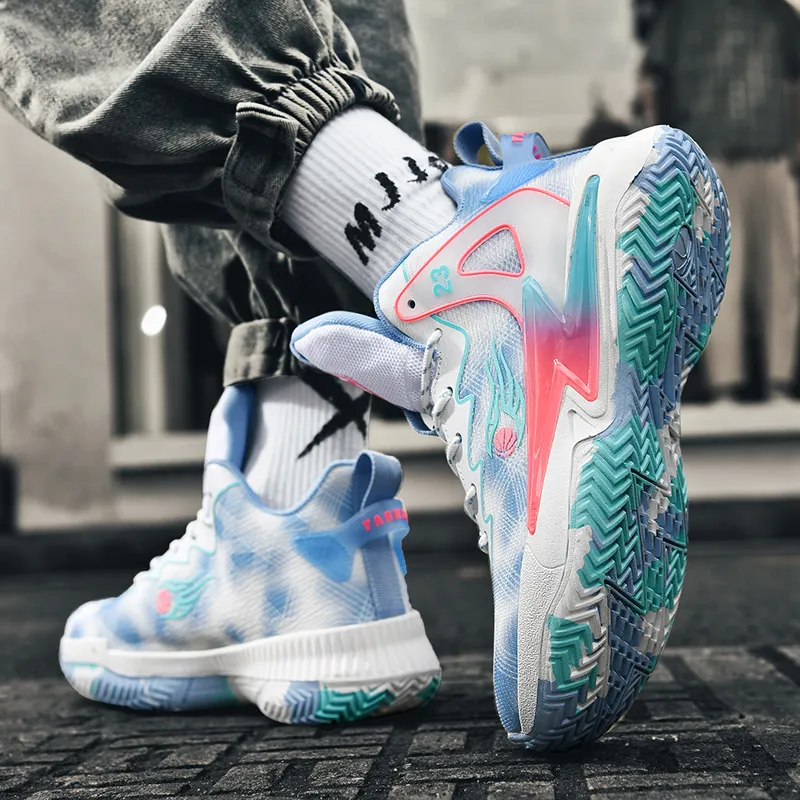 MUSHILANDI Cushioning, Breathable, And Resilient Design Basketball Shoes Unisex White Pink-20