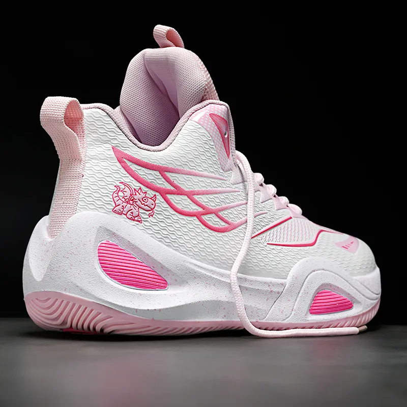MUSHILANDI Cushioning, Slip Resistant, Abrasion Resistant, Rebound Mid Top Basketball Shoes Unisex-25