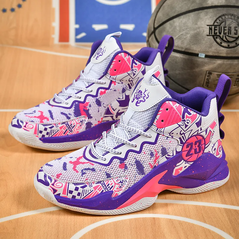 MUSHILANDI Cushioning Height Increase With Rebound Mid Top Basketball Shoes Unisex-7