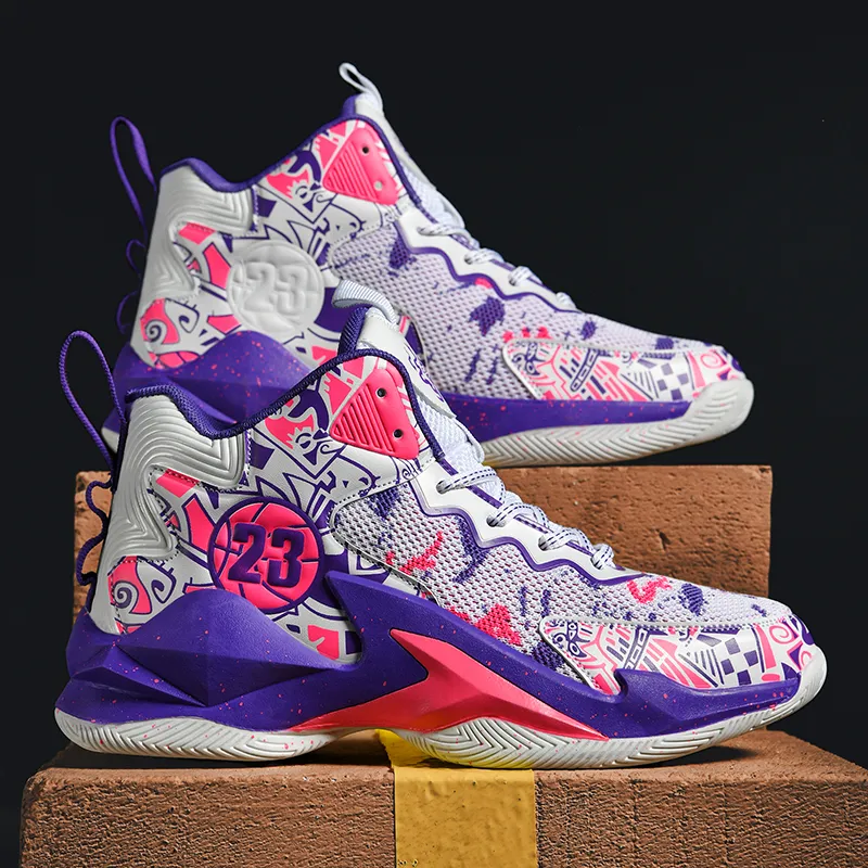 MUSHILANDI Cushioning Height Increase With Rebound Mid Top Basketball Shoes Unisex-6
