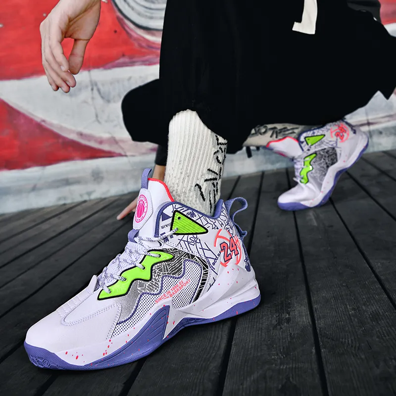 MUSHILANDI Cushioning, Slip Resistant, Abrasion Resistant, Height Increasing Mid Top Basketball Shoes Unisex-10