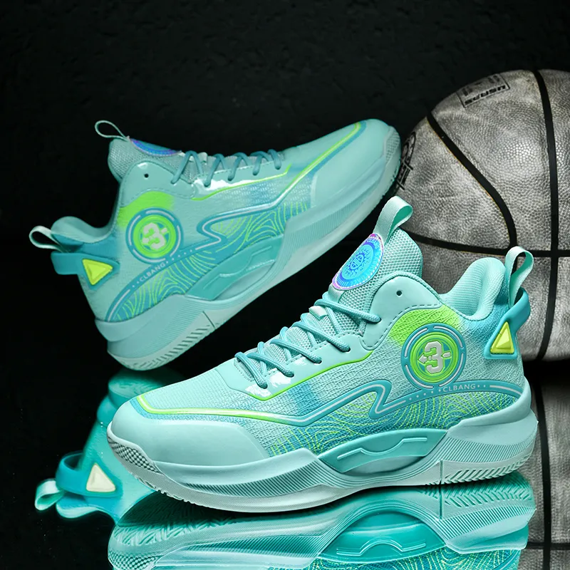 MUSHILANDI Cushioning, Slip Resistant, Abrasion Resistant, Rebound Mid Top Basketball Shoes Unisex-28