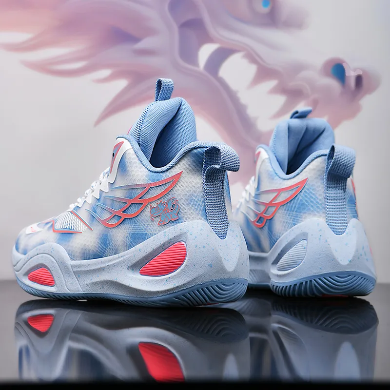 MUSHILANDI Cushioning, Slip Resistant, Abrasion Resistant, Rebound Mid Top Basketball Shoes Unisex-17