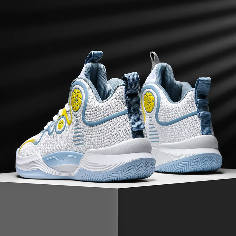 MUSHILANDI Cushioning, Slip Resistant, Abrasion Resistant, Rebound High Top Basketball Shoes Unisex-13