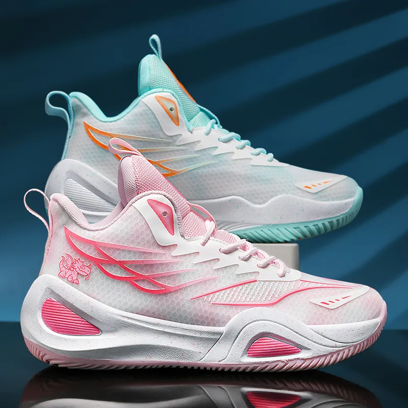 MUSHILANDI Cushioning, Slip Resistant, Abrasion Resistant, Rebound Mid Top Basketball Shoes Unisex-4