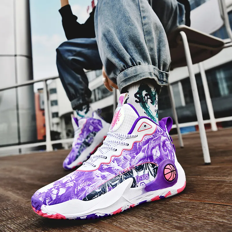 MUSHILANDI Cushioning, Breathable, And Resilient Design Basketball Shoes Unisex-9