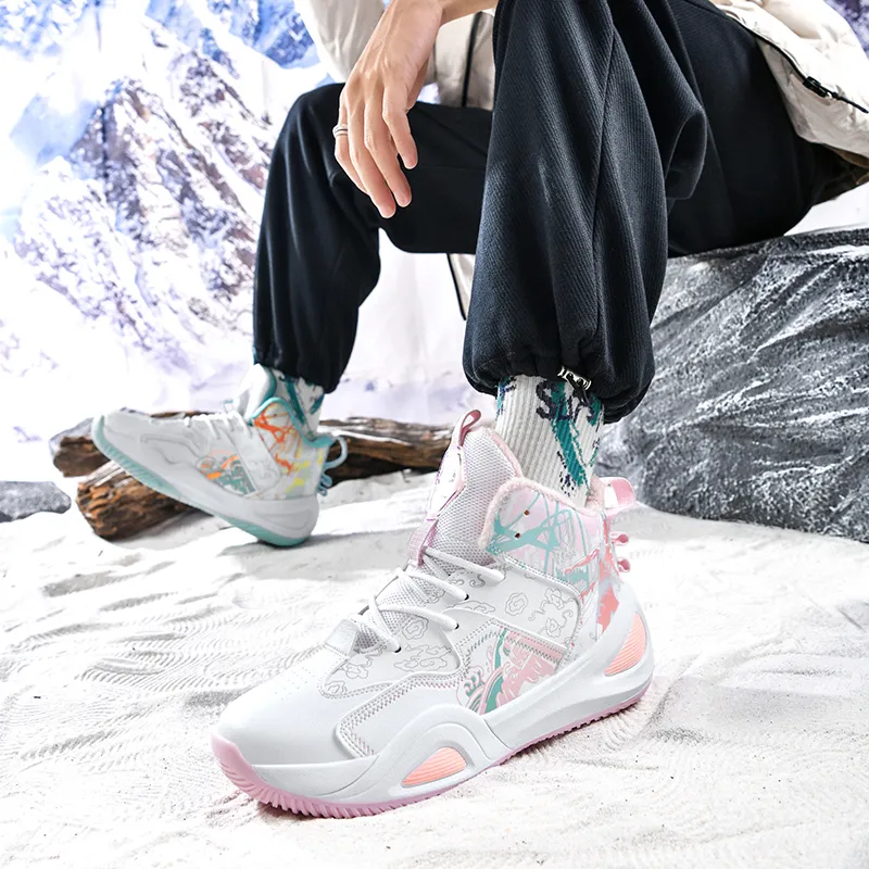 MUSHILANDI Cushioning Balance Mid Top Basketball Shoes Unisex-33