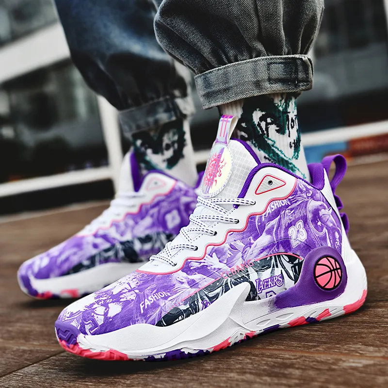 MUSHILANDI Cushioning, Breathable, And Resilient Design Basketball Shoes Unisex-8