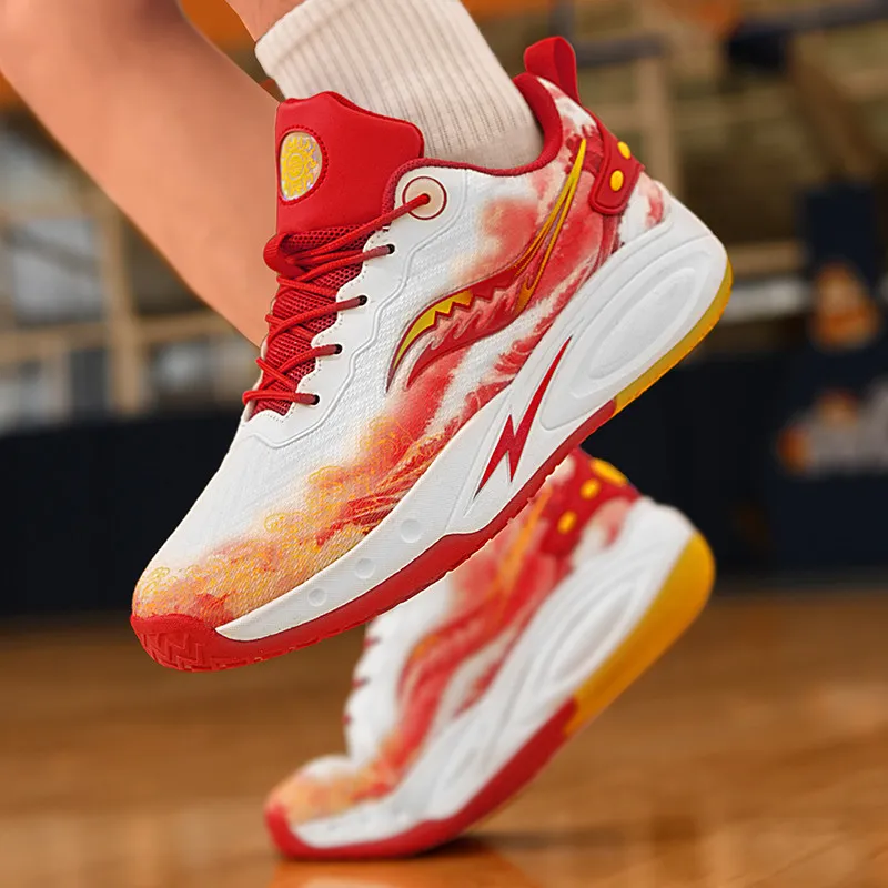 MUSHILANDI Cushioning Height Increase Low Top Basketball Shoes Unisex-6