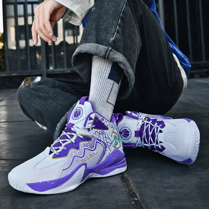 MUSHILANDI Cushioning, Slip Resistant, Abrasion Resistant, Height Increasing Mid Top Basketball Shoes Unisex-12