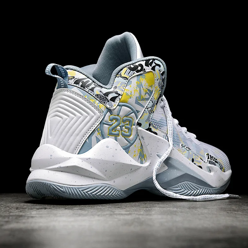 MUSHILANDI Cushioning Height Increase With Rebound Mid Top Basketball Shoes Unisex-16