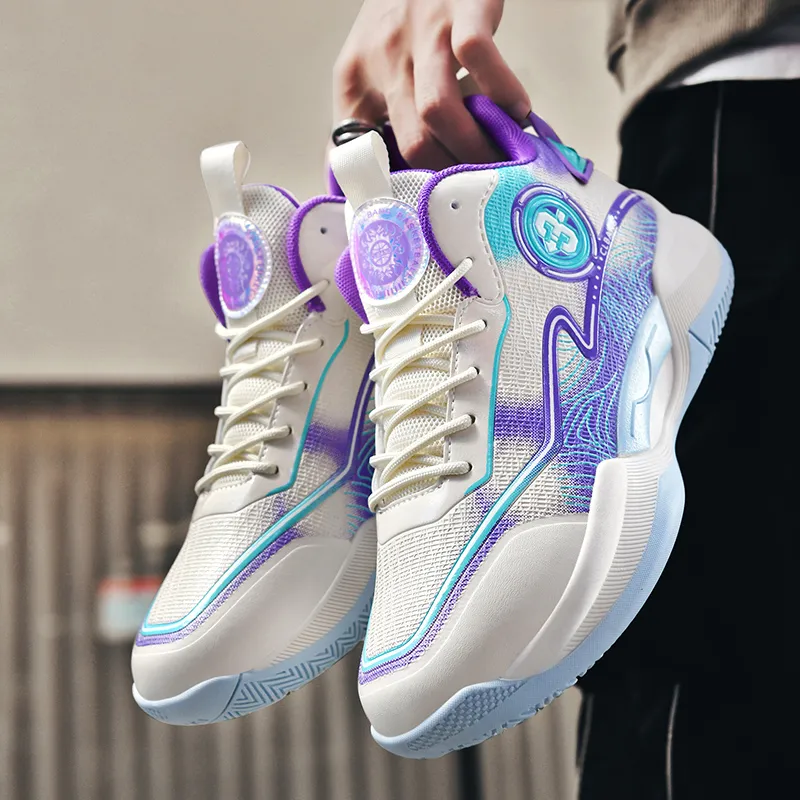 MUSHILANDI Cushioning, Slip Resistant, Abrasion Resistant, Rebound Mid Top Basketball Shoes Unisex-15