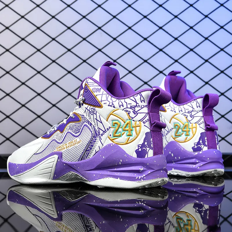 MUSHILANDI Cushioning, Slip Resistant, Abrasion Resistant, Height Increasing Mid Top Basketball Shoes Unisex-14