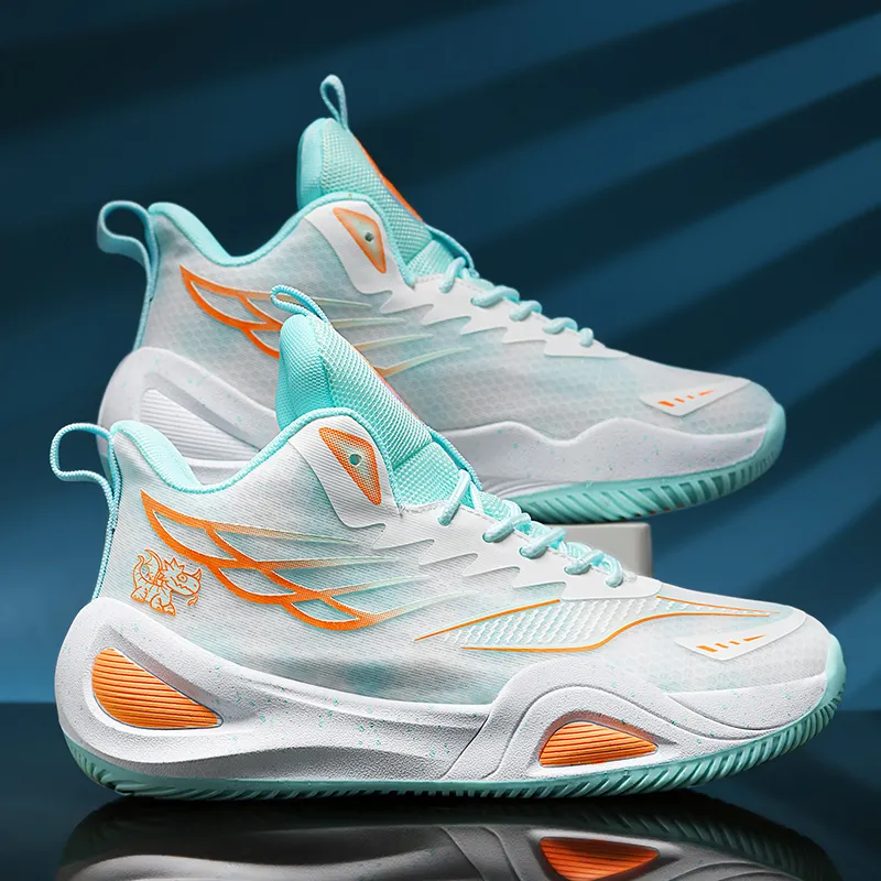 MUSHILANDI Cushioning, Slip Resistant, Abrasion Resistant, Rebound Mid Top Basketball Shoes Unisex-12
