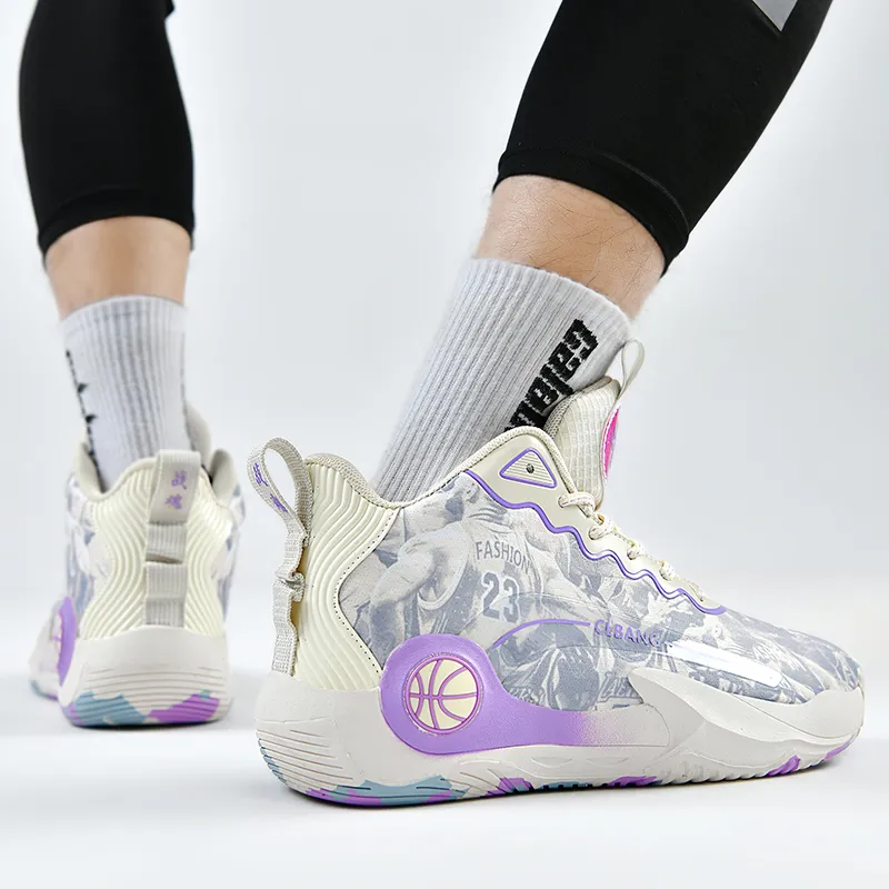 MUSHILANDI Cushioning, Breathable, And Resilient Design Basketball Shoes Unisex-17