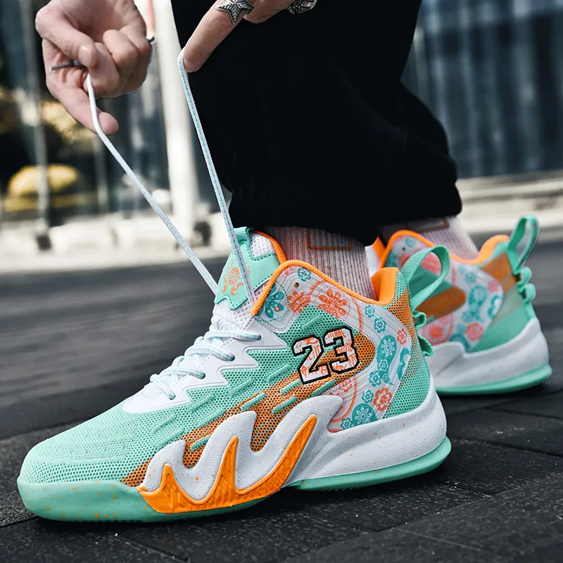 MUSHILANDI Slip Resistant Breathable Height Increasing Rebound Mid Top Basketball Shoes Unisex-9