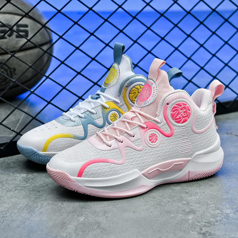 MUSHILANDI Cushioning, Slip Resistant, Abrasion Resistant, Rebound High Top Basketball Shoes Unisex-19