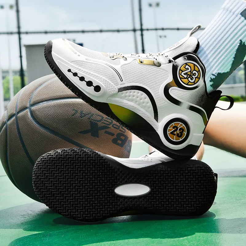 MUSHILANDI Abrasion Resistant Mid Top Basketball Shoes Unisex-17