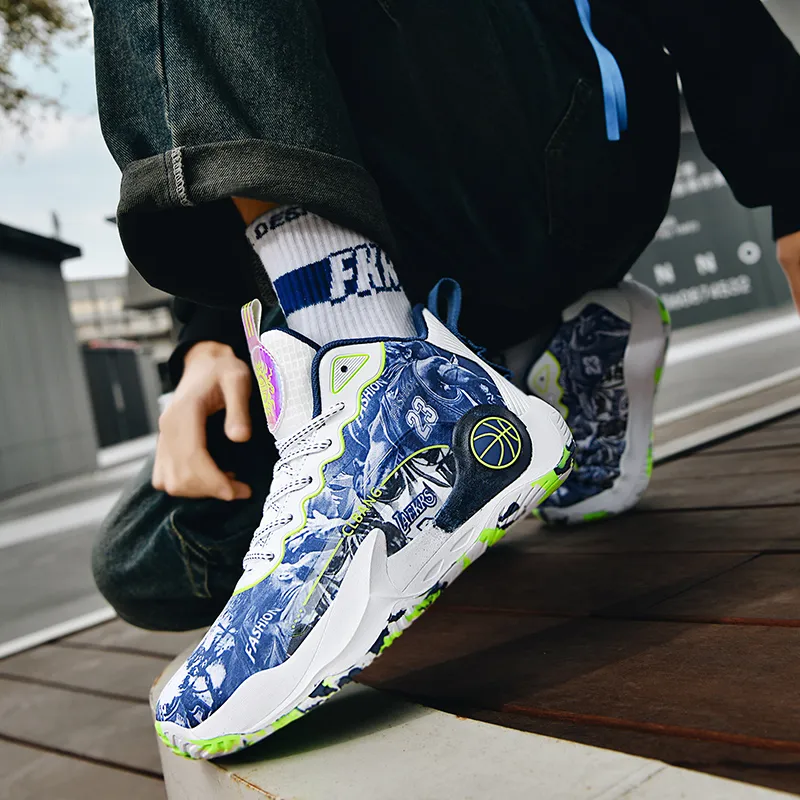 MUSHILANDI Cushioning, Breathable, And Resilient Design Basketball Shoes Unisex-14