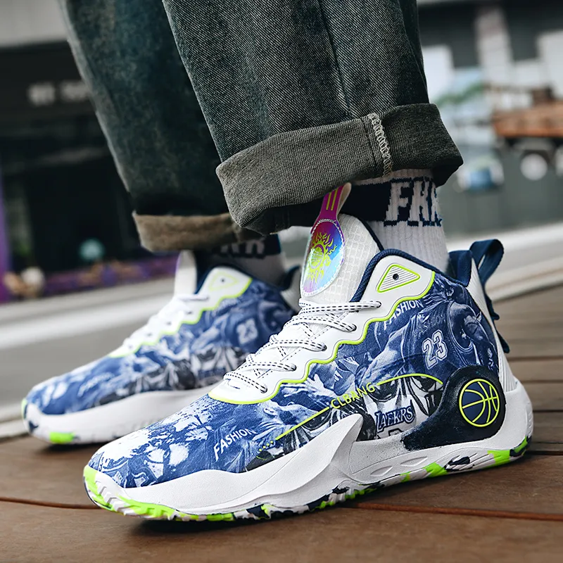 MUSHILANDI Cushioning, Breathable, And Resilient Design Basketball Shoes Unisex-13
