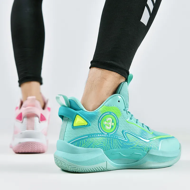MUSHILANDI Cushioning, Slip Resistant, Abrasion Resistant, Rebound Mid Top Basketball Shoes Unisex-3