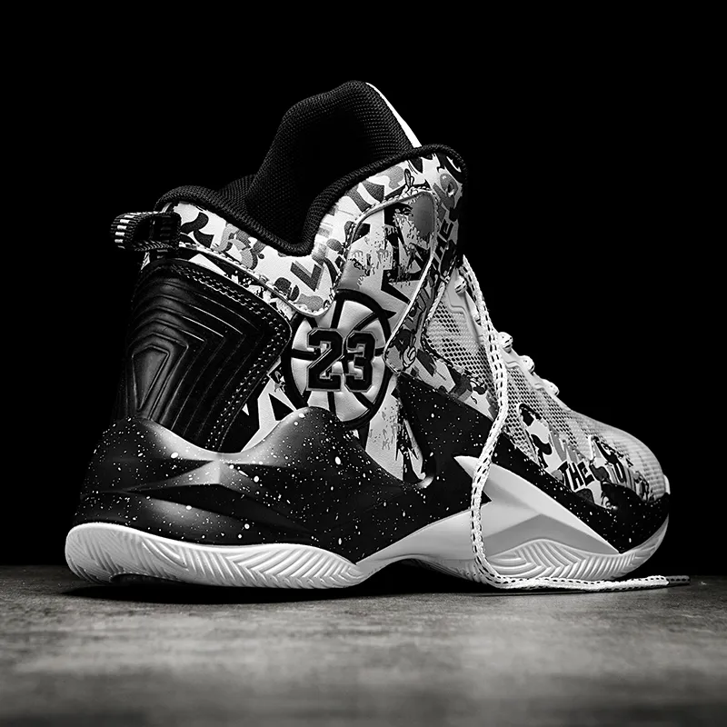 MUSHILANDI Cushioning Height Increase With Rebound Mid Top Basketball Shoes Unisex-22