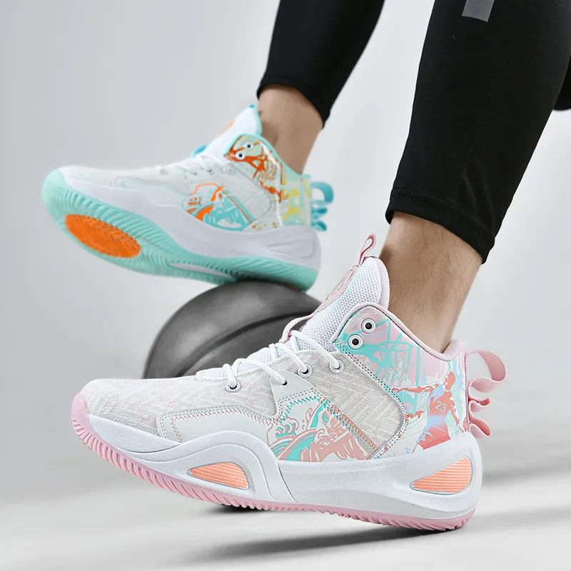 MUSHILANDI Cushioning Coverage Height Increase Basketball Shoes Men's-7