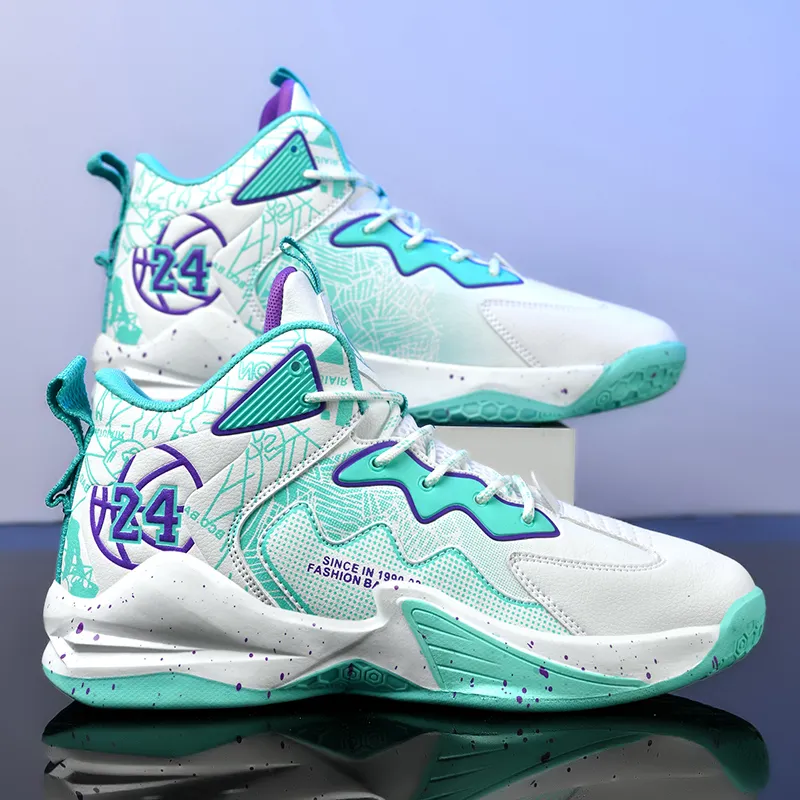 MUSHILANDI Cushioning, Slip Resistant, Abrasion Resistant, Height Increasing Mid Top Basketball Shoes Unisex-22