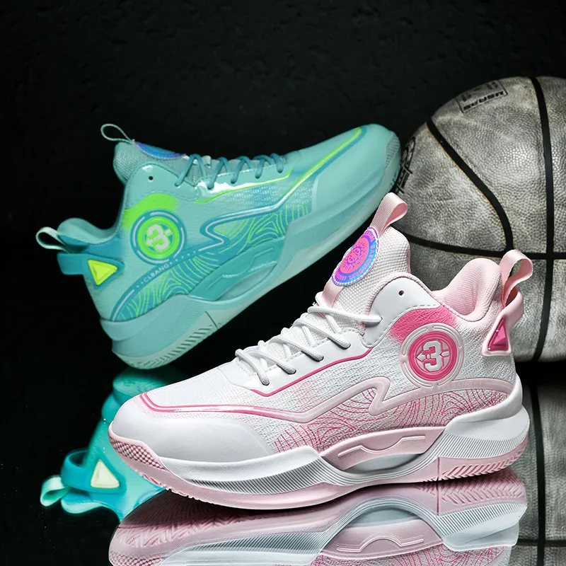 MUSHILANDI Cushioning, Slip Resistant, Abrasion Resistant, Rebound Mid Top Basketball Shoes Unisex-5