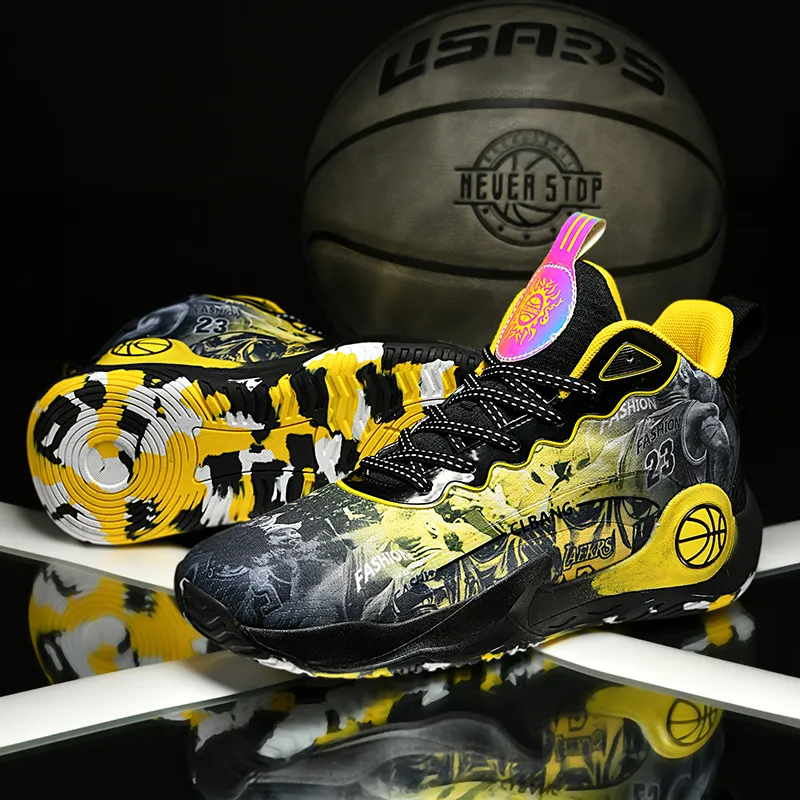 MUSHILANDI Cushioning, Breathable, And Resilient Design Basketball Shoes Unisex-2