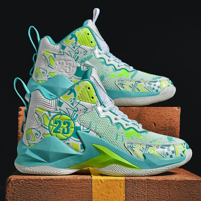MUSHILANDI Cushioning Height Increase With Rebound Mid Top Basketball Shoes Unisex-25