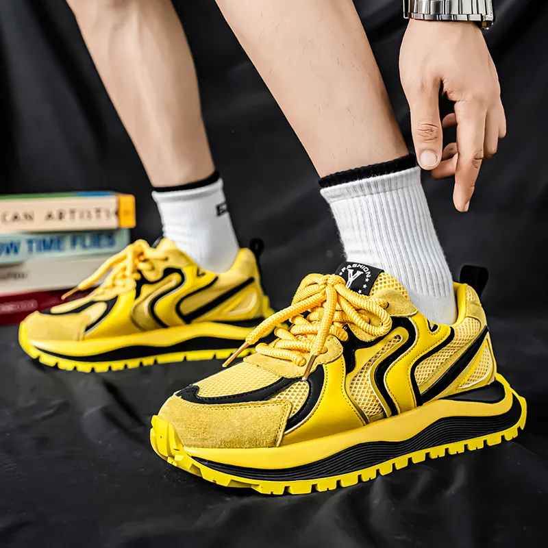 MUSHILANDI Slip Resistant And Breathable Low Top Casual Shoes Men's-9