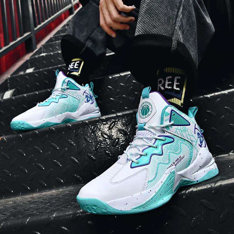 MUSHILANDI Cushioning, Slip Resistant, Abrasion Resistant, Height Increasing Mid Top Basketball Shoes Unisex-20