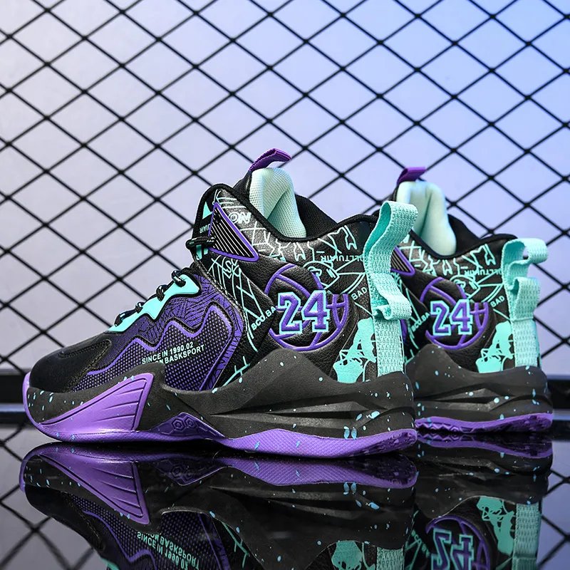 MUSHILANDI Cushioning, Slip Resistant, Abrasion Resistant, Height Increasing Mid Top Basketball Shoes Unisex-29