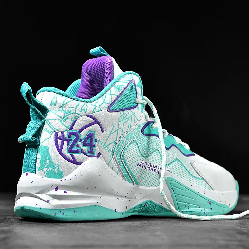 MUSHILANDI Cushioning, Slip Resistant, Abrasion Resistant, Height Increasing Mid Top Basketball Shoes Unisex-21