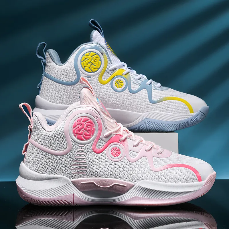 MUSHILANDI Cushioning, Slip Resistant, Abrasion Resistant, Rebound High Top Basketball Shoes Unisex-18
