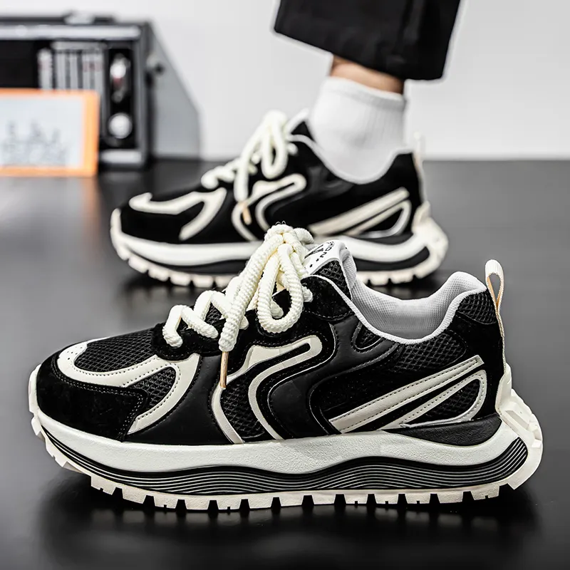 MUSHILANDI Slip Resistant And Breathable Low Top Casual Shoes Men's-14