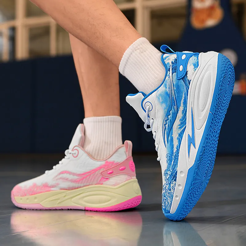 MUSHILANDI Cushioning Height Increase Low Top Basketball Shoes Unisex-30