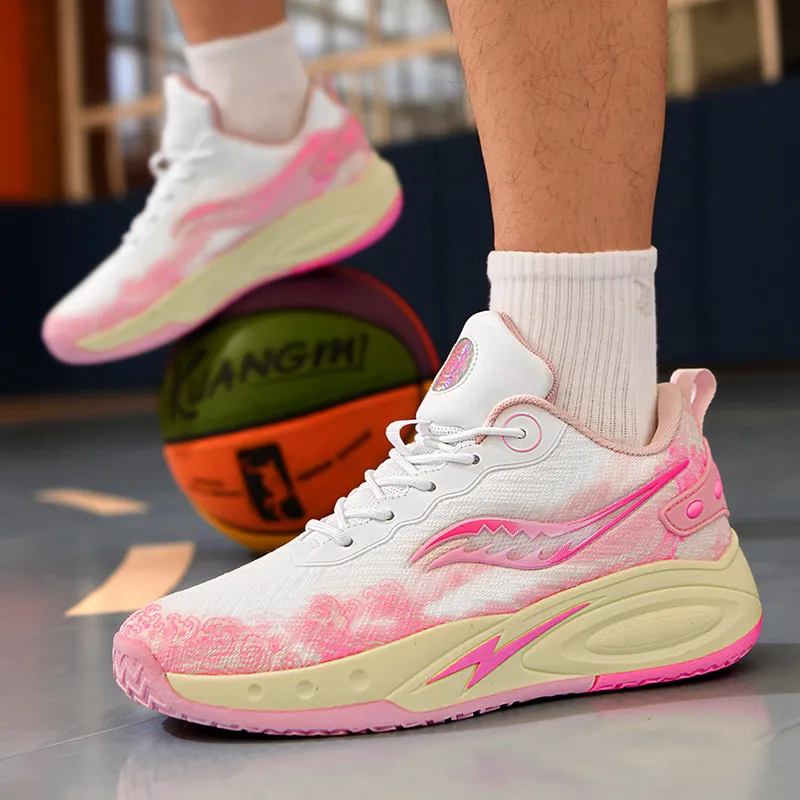 MUSHILANDI Cushioning Height Increase Low Top Basketball Shoes Unisex-22
