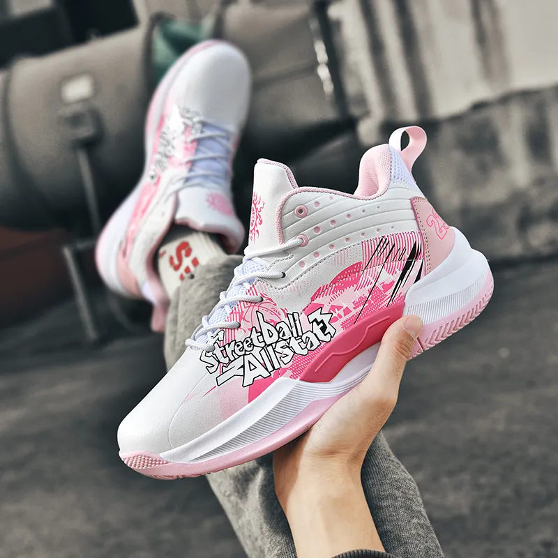 MUSHILANDI Shock Absorbers With Slip Resistant And Abrasion Resistant Properties Mid Top Basketball Shoes Unisex-5