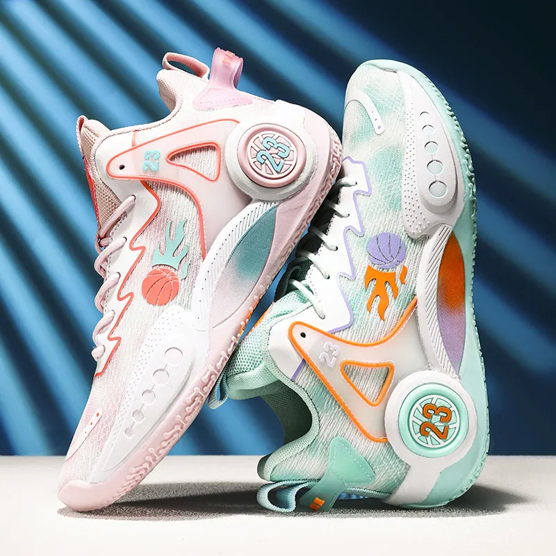 MUSHILANDI Shock Absorbers Rebound Mid Top Basketball Shoes Unisex-17