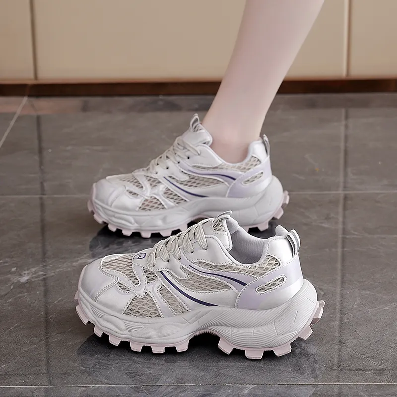 ZULISHI Low Top Chunky Sneakers Women's-13